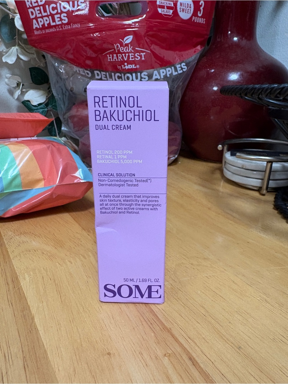 Some By Mi~Retinol Bakuchiol Dual Cream, Glass Skin, Korean 1.69oz, Sealed, BNIB